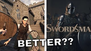 SWORDSMAN VR BETTER THAN BLADE AND SORCERY Best Sword Fighting game on the quest 2 [upl. by Sargent188]