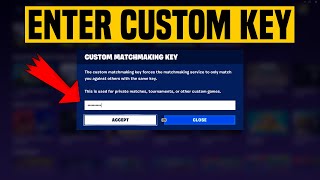 How to Enter CUSTOM GAMES CODE On Fortnite  Fortnite Tutorial [upl. by Dicks466]