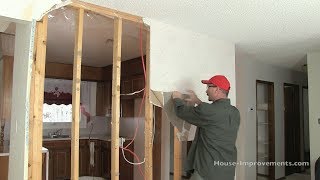 How To Remove Drywall from a Wall [upl. by Noied]