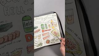 Travel Sketch  Frasers Hill mamamoo mamamootour moomoo travelsketchbook sketch friends food [upl. by Mond165]