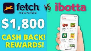 Fetch vs Ibotta Which is the BEST Cash Back Reward App [upl. by Guglielmo496]