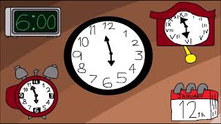 Timecard with Clocks Animation February 06th of 2017 [upl. by Kamila171]