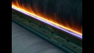 zen industrial engineers make gas singeing machine burner [upl. by Nylatsirhc]