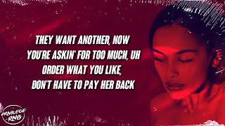 Jorja Smith  Bussdown Lyrics ft Shaybo [upl. by Marleah]