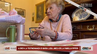 La testimonianza di Maria Luisa amica della famiglia Pifferi  Ore 14 del 11042024 [upl. by Ahsiad324]