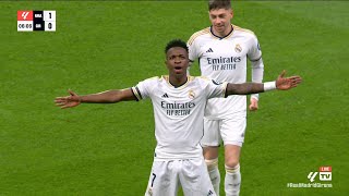 Vinicius Jr Ballon dOR Level 2024 Dribbling GoalsPasses SkillsAssists [upl. by Haneeja]