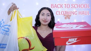 ASMRBack To School Clothing Haul 2024🛍️👟 [upl. by Harriott]