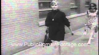 1960s Sexy Summer Miniskirt Fashions Newsreel PublicDomainFootagecom [upl. by Aihtnic]