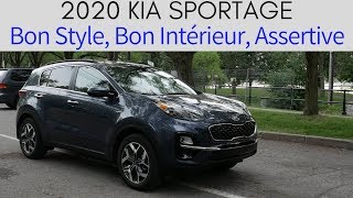 Essai Kia Sportage 2020  Bon Style Bon Intérieur Assertive [upl. by Gruchot274]