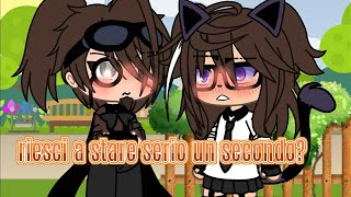 riesci a stare serio un secondo🧸gacha lifewgfmemeSpyon [upl. by Aekan]