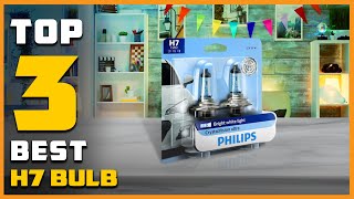 Top 3 Best H7 Bulbs Review in 2024  Halogen Headlight Bulb  White Headlight Bulb  H7 Bulb for Car [upl. by Layman48]