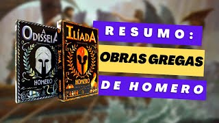 ILÍADA e ODISSEIA as épicas obras de Homero resumidas  ⏰ [upl. by Bachman246]