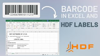 BARCODES IN EXCEL  How to create barcode in Excel [upl. by Stryker]