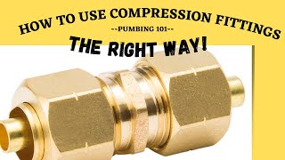 Compression Fitting 101 Everything You Need to Know [upl. by Morie]