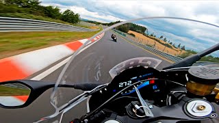 Nürburgring Nordschleife  M1000RR chasing ZX10R [upl. by Alburga560]