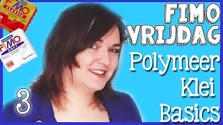 POLYMEER KLEI VOOR BEGINNERS 3 Bakken en Quenchen [upl. by Seniag]