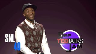 Cut For Time Def TED Talks  Saturday Night Live [upl. by Notlad]