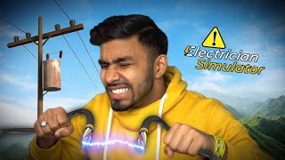 I BECAME ELECTRICIAN SIMULATOR [upl. by Seravaj541]