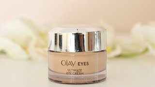 Olay Eyes Ultimate Eye Cream Review [upl. by Cynarra66]