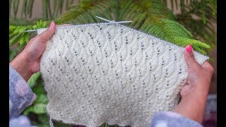 Knitting Pattern for Cardigan  Top  Jacket [upl. by Zetnod]