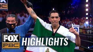 Juan Macias Montiel dispatches James Kirkland in less than two minutes  HIGHLIGHTS  PBC ON FOX [upl. by Skyla]