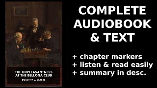 The Unpleasantness at the Bellona Club 🔥 By Dorothy L Sayers FULL Audiobook [upl. by Kifar]