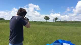 Shooting the sks first time and slam fire [upl. by Boehike577]