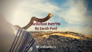 Lemaancha למענך אלהי  Sephardic Selichot Lesson  by Jacob Pool [upl. by Yrmac]