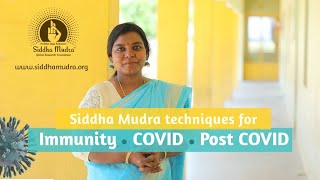 5 Siddha Mudras for Covid Management  Immunity  Covid  Post Covid [upl. by Nnylirehs]