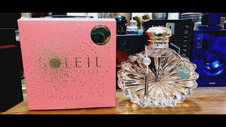 Lalique Soleil Fragrance Review 2019 [upl. by Novyar483]