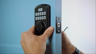 Kwikset Powerbolt® 250 Electronic Door Lock Installation Video [upl. by Edaw]