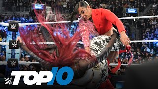 Top 10 Friday Night SmackDown moments WWE Top 10 Dec 1 2023 [upl. by Aisyla]