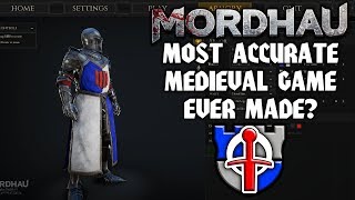 Mordhau weapons and armor review [upl. by Airdnala611]