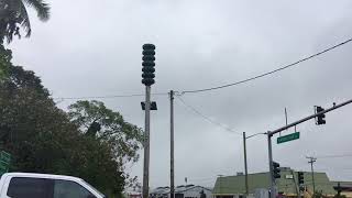 Hilo Tsunami Siren Warning VERY LOUD [upl. by Akiras]