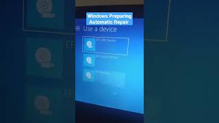 Cara Mengatasi Windows Preparing Automatic Repair windows repair bluescreenerror [upl. by Hnamik219]