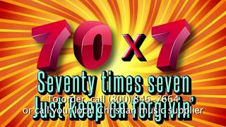 Seventy Times Seven 70 x 7 Lyric Video  Here for the Gold Ktunez Praise [upl. by Arihk]