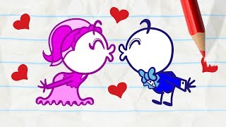 Bride and Gloom  Pencilmation  Animation  Cartoons  Pencilmation [upl. by Onirotciv]