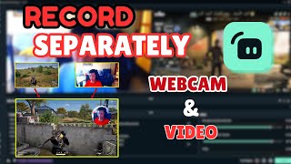 How to record webcam and video separately using Streamlabs OBS 2024 GUIDE [upl. by Annaid]