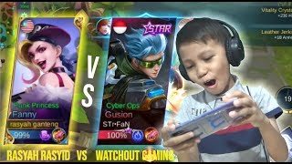 FANNY VS GUSION BANG MALIK KALAH LAGI DONG DIA  MOBILE LEGENDS INDONESIA [upl. by Nnaeilsel]