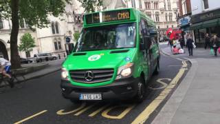 CMX1  Citymapper Popup bus route  Our Travel Adventures [upl. by Ahmar]