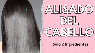 Como hacer KERATINA para ALISAR el CABELLO con ARROZ y MAIZENA lucirmasjoven [upl. by Cher]