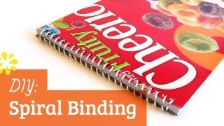 DIY Spiral Bookbinding Tutorial  Sea Lemon [upl. by Carilyn]