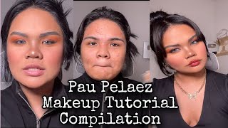 Makeup na Pupunta Ng Sailo Pau Pelaez Makeup Tutorial Compilation 👄 TikTok trending videos [upl. by Gean]