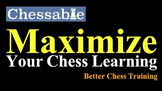 5 Tips to Improve Your Chessable Training [upl. by Aedni568]