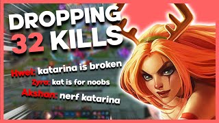 WHY EVERYONE HATES KATARINA 32 KILLS [upl. by Notsuoh452]