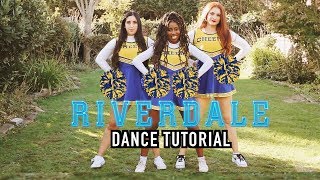 RIVERDALE  JAILHOUSE ROCK DANCE TUTORIAL  LeoniJoyce Tutorial [upl. by Brianne791]