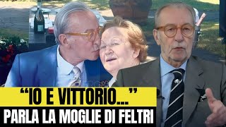 quotIo e Vittorioquot la moglie di Feltri gela gli italiani [upl. by Satterlee]