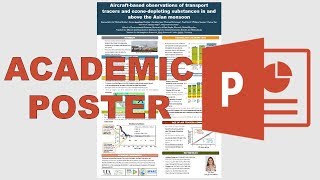 How to make an academic poster in powerpoint [upl. by Rhody]