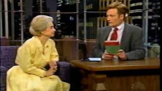 Miss Manners on Conan  1997 Part 1 [upl. by Leivad914]