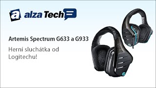 Logitech Artemis Spectrum Drátová či bezdrátová sluchátka  AlzaTech 254 [upl. by Kenna]